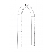 Oblouk na růže Hana  - Bronzová