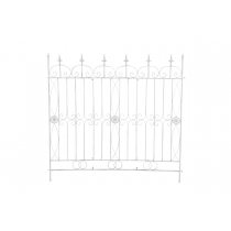 Mřížka na popínavé rostliny Mangold - 115 x 125 cm - Bílá antik