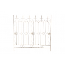 Mřížka na popínavé rostliny Mangold - 115 x 125 cm - Krémová antik