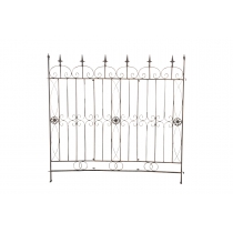 Mřížka na popínavé rostliny Mangold - 115 x 125 cm - Bronzová