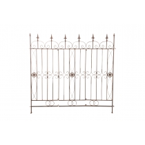 Mřížka na popínavé rostliny Mangold - 115 x 125 cm - Hnědá antik