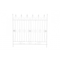 Mřížka na popínavé rostliny Mangold - 115 x 125 cm - Bílá