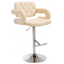 Barová židle Belfast  - Krémová