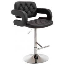 Barová židle Belfast  - Černá