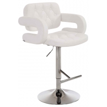 Barová židle Belfast  - Bílá