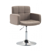 Křeslo L.A. Lounger látka - Šedo-hnědá (Taupe)