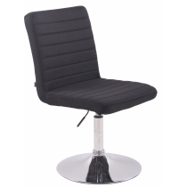 Židle Elva látka - Černá