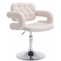 Křeslo Dublin - látka - Krémová