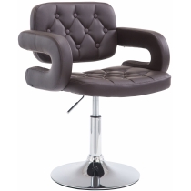 Židle Dublin lounger - Hnědá