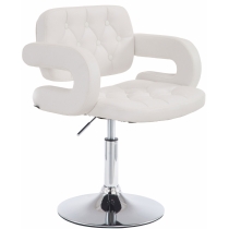 Židle Dublin lounger - Bílá