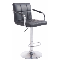 Barová židle Luccia  - Černá