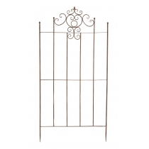 Mřížka na popínavé rostliny Paula - 180 x 85,5 cm - Hnědá antik