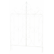 Mřížka na popínavé rostliny Mandevilla - 133 x 99 cm - Bílá