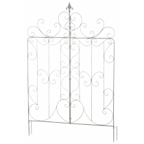 Mřížka na popínavé rostliny Mandevilla - 133 x 99 cm - Zelená antik