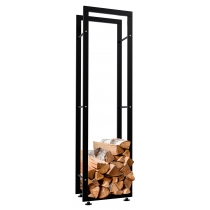 Stojan na dřevo Keri V2 25x40x150, černá