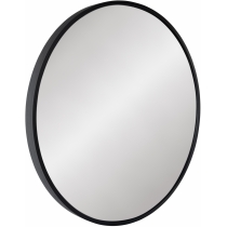 Nástěnné zrcadlo Elsie M 323823 - 45x45 cm - Černá