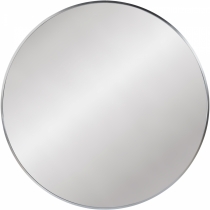 Nástěnné zrcadlo Elsie XL 323832 - 80x80 cm - Stříbrná