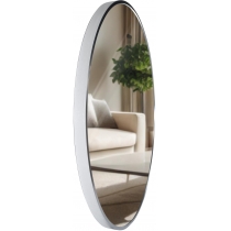 Nástěnné zrcadlo Elsie L 323828 - 60x60 cm - Stříbrná