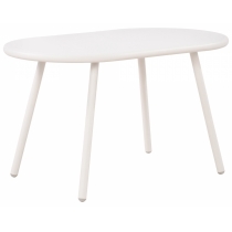 Konferenční stolek Velva - v45 x 80 x 45 cm - Bílá