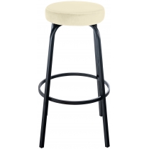 Barová židle Kamari samet - krémová