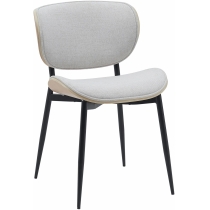 Židle Enid - látka - Natura / Krémová