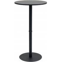 Barový stůl Hereford 60 cm - černá/černá