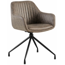 Jídelní židle Welby Vintage - šedá