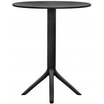 Kulatý stůl Lacota 60 cm - černá