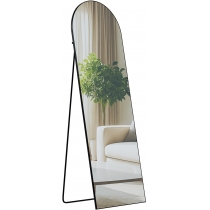 Zrcadlo Moline 150x50 cm - černé matné
