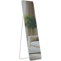 Zrcadlo Gurnee 140x40 cm - bílé matné