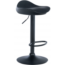 Barová židle Alisson ~ koženka, černá podnož - Černá