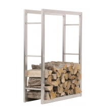 Stojan na palivové dřevo Keri 25x80x100 - nerezová ocel