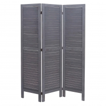 Paraván HWC-G30 - 170 × 120 cm - šedá