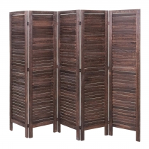 Paraván Shabby vintage G30 - 170 x 200 cm - Hnědá